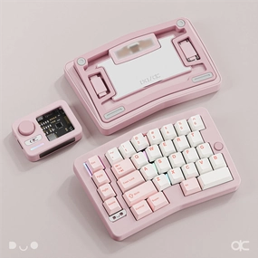 Qwertykeys Alice Duo Keyboard Kit (Pre-Order Batch 2) RGB Gradient Office Productivity Keyboard