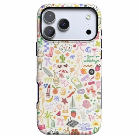 Luxury Pattern All the Fun Things | Fun on Weekdays Case