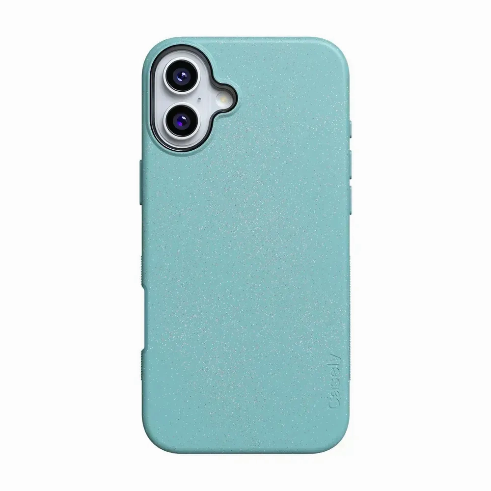 Non slip grip Aquamarine | Ocean Blue Shimmer Case
