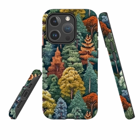 Hybrid Build Texture iPhone MagSafe Tough Case -  Bavarian Forest