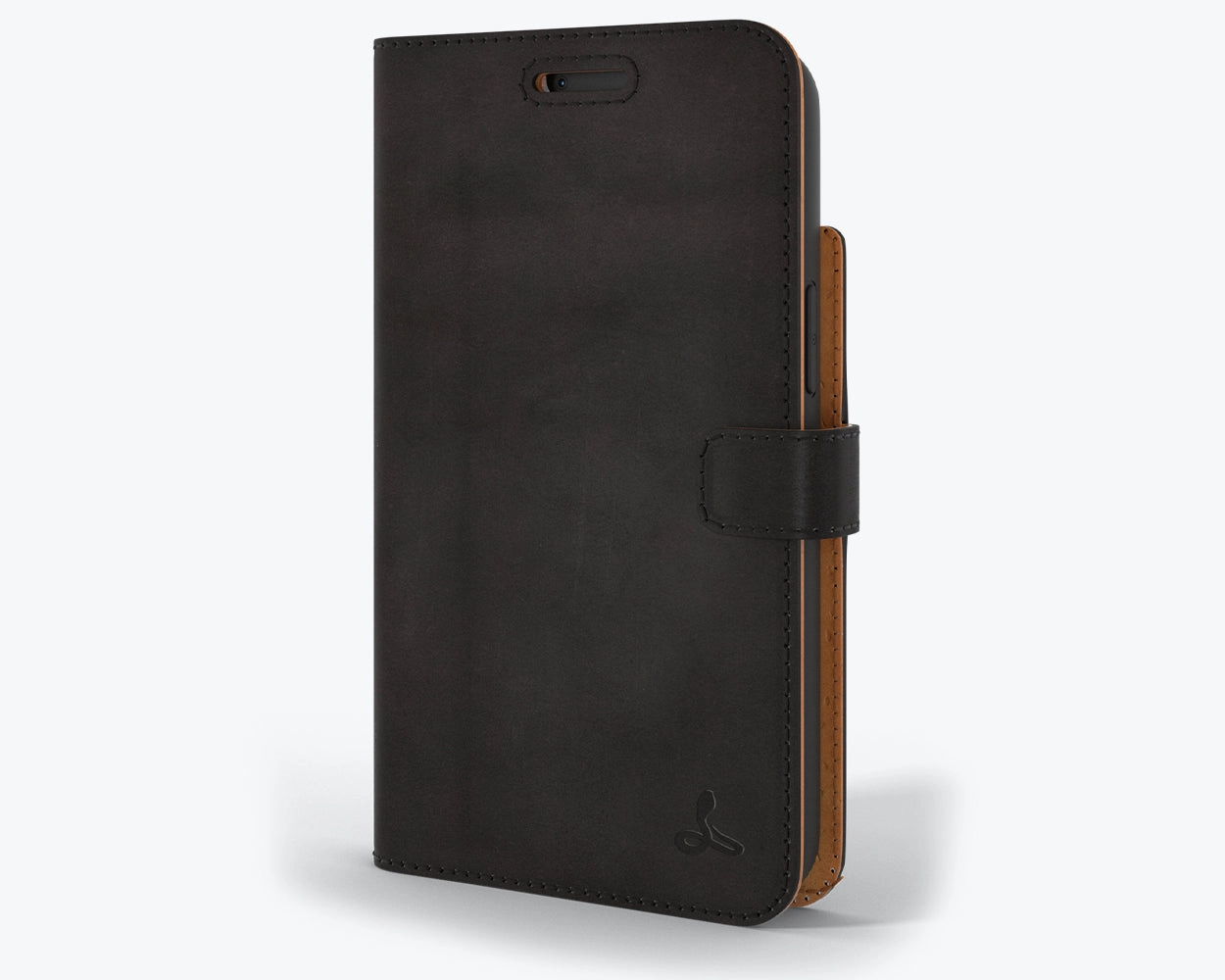 Hybrid Material Apple iPhone 13 - Vintage Leather Wallet Phone Case