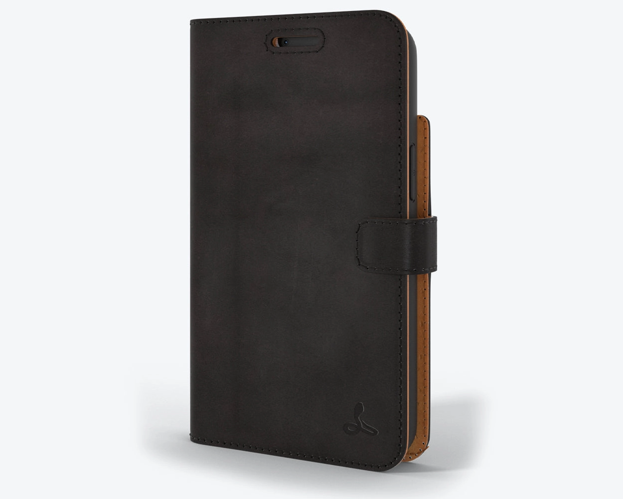 Soft Build Texture Stylish Touch Apple iPhone 13 Pro Max - Vintage Leather Wallet Phone Case