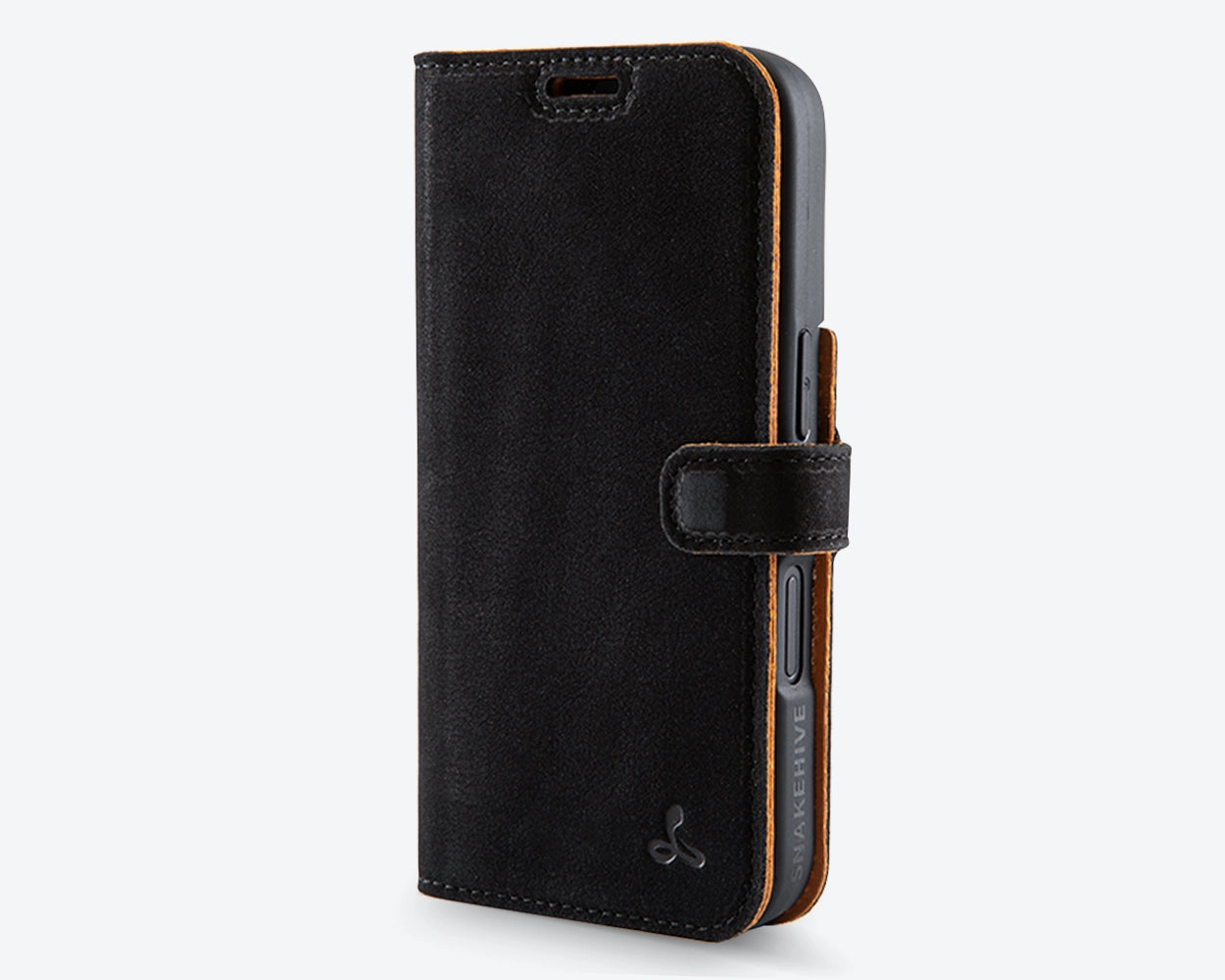 Comfort grip design daily protection Apple iPhone 16 - Vintage Leather Wallet Phone Case