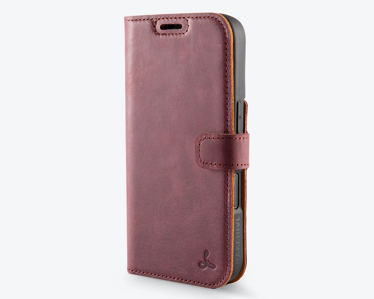 Port Protection Apple iPhone 16 - Vintage Leather Wallet Phone Case