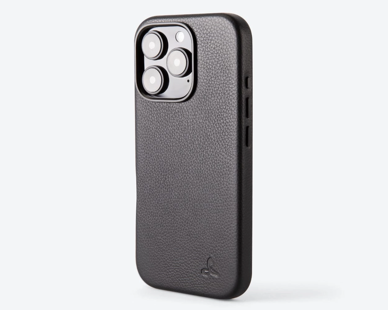 Apple iPhone 16 Pro - Metro Slim Leather Phone Case Light Structure Metal Texture