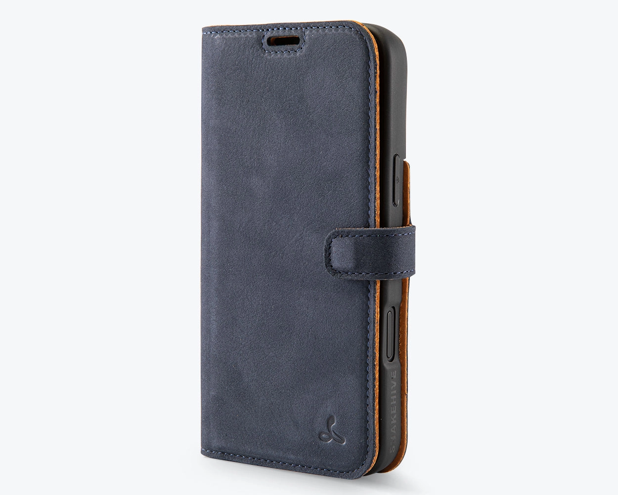 Apple iPhone 16 Pro Max - Vintage Leather Wallet Phone Case Metal Texture Comfort Texture Layer