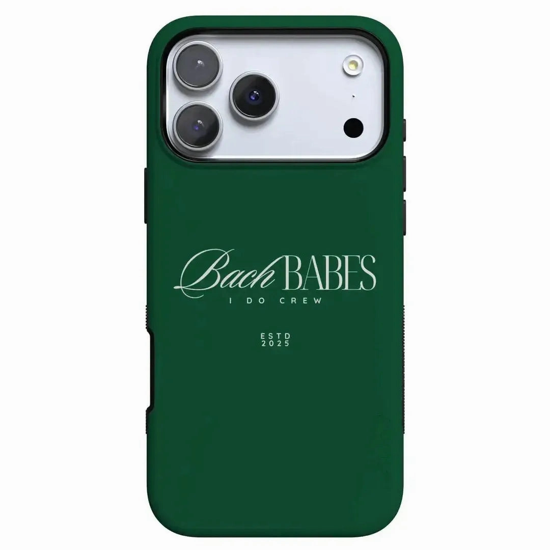 Bach Babes | Green Bachelorette Case Hybrid Surface Layer