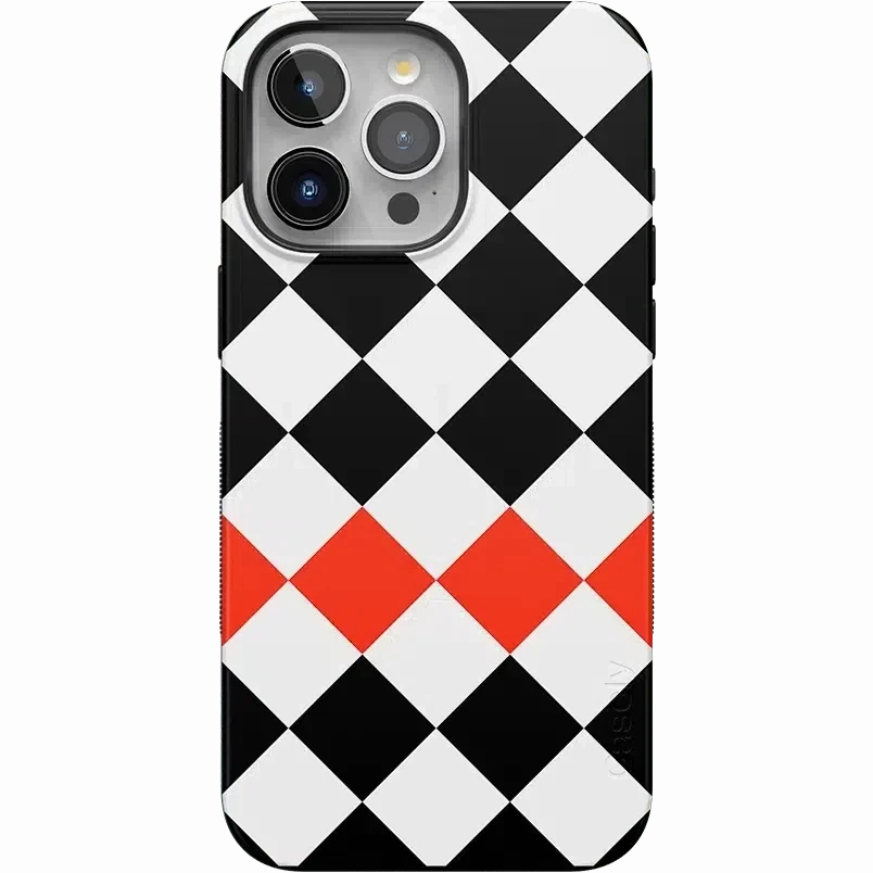 Urban Style Checkerboard | High Contrast Design Case