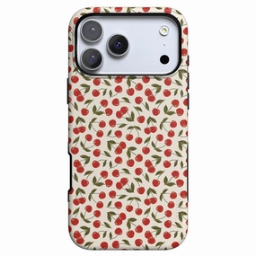Edge Cushion Cherry on Top | Red Cherries Case