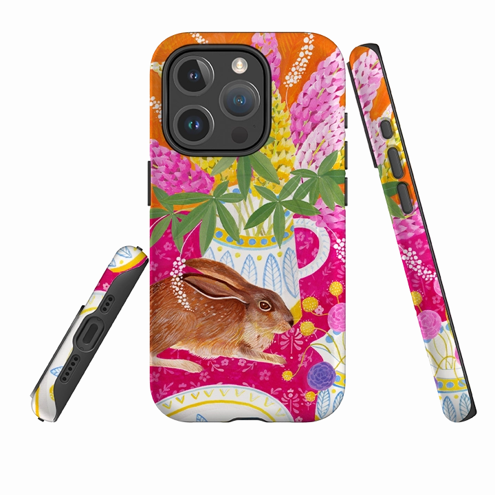 iPhone MagSafe Tough Case - RabbitLupins By Bex Parkin Rugged Feel