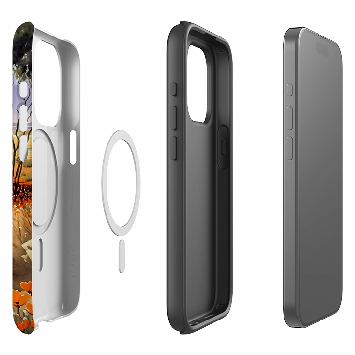 iPhone MagSafe Tough Case - Radicofani Soft Surface Design