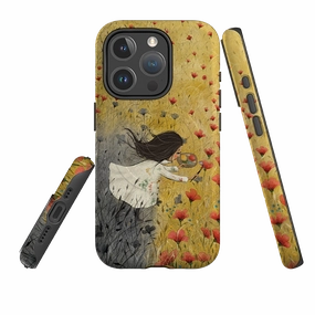 Refined Finish Ultra Thin iPhone MagSafe Tough Case - Field Of Hope By Maja Lindberg