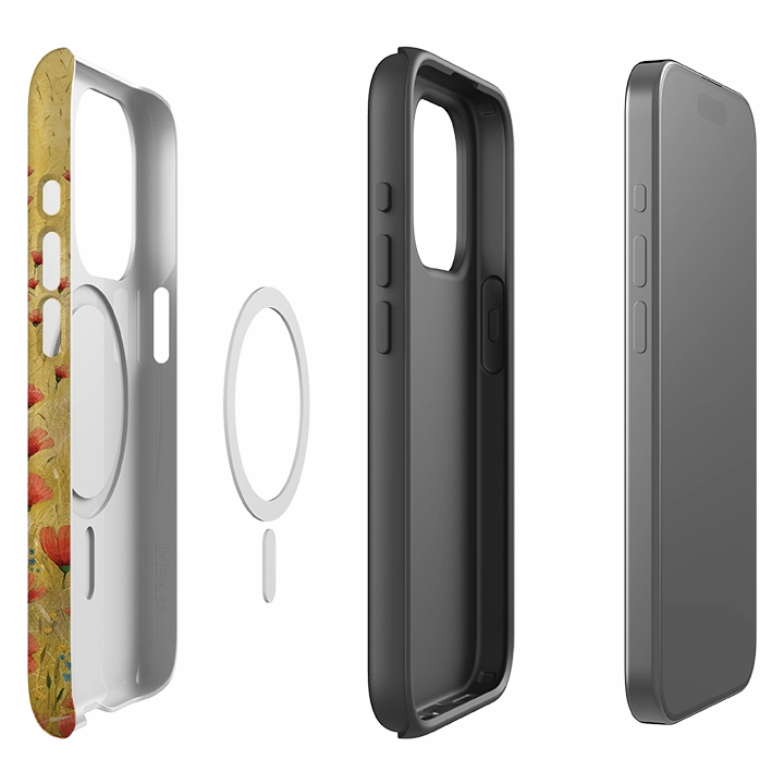 Elegant Surface Protective Covering iPhone MagSafe Tough Case - Field Of Hope By Maja Lindberg