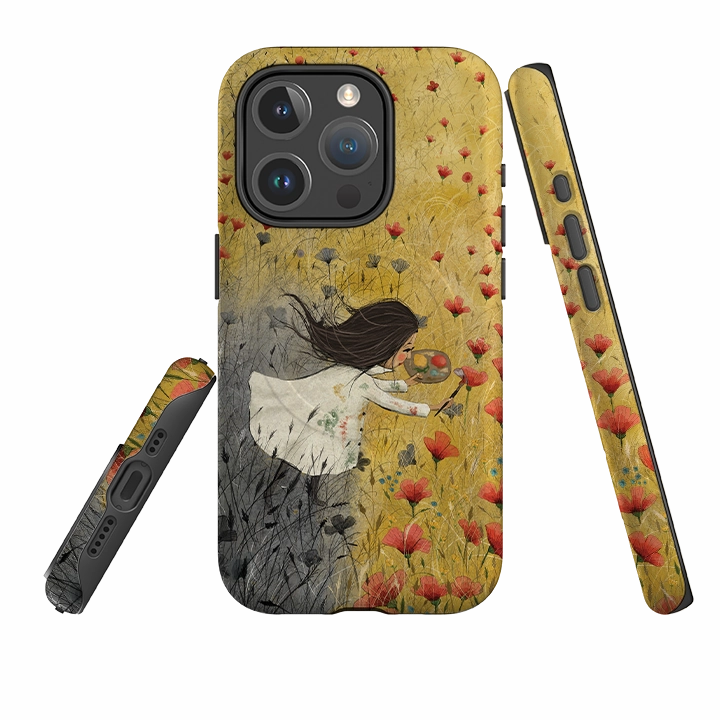 Refined Finish Ultra Thin iPhone MagSafe Tough Case - Field Of Hope By Maja Lindberg