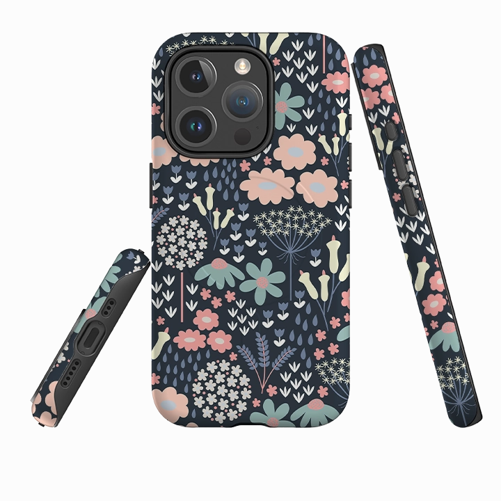 Flexible Design iPhone MagSafe Tough Case -  Cool Meadows By Suzy Taylor