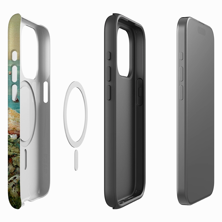 Refined Finish Polished Texture Design iPhone MagSafe Tough Case -  Sightseeing By Heritage