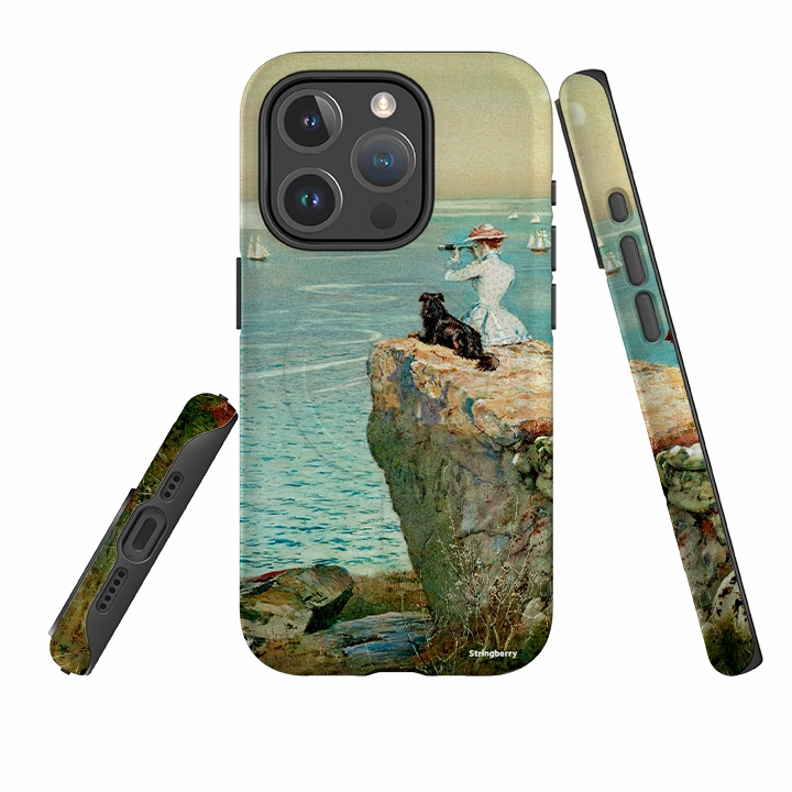 Slim Profile iPhone MagSafe Tough Case -  Sightseeing By Heritage