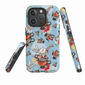 Comfort Finish Layer Soft Finish Layer iPhone MagSafe Tough Case -  Tea Party