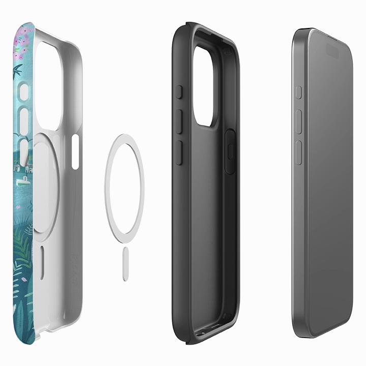 iPhone MagSafe Tough Case - Blossom Tree By Mary Stubberfield Durable Layer