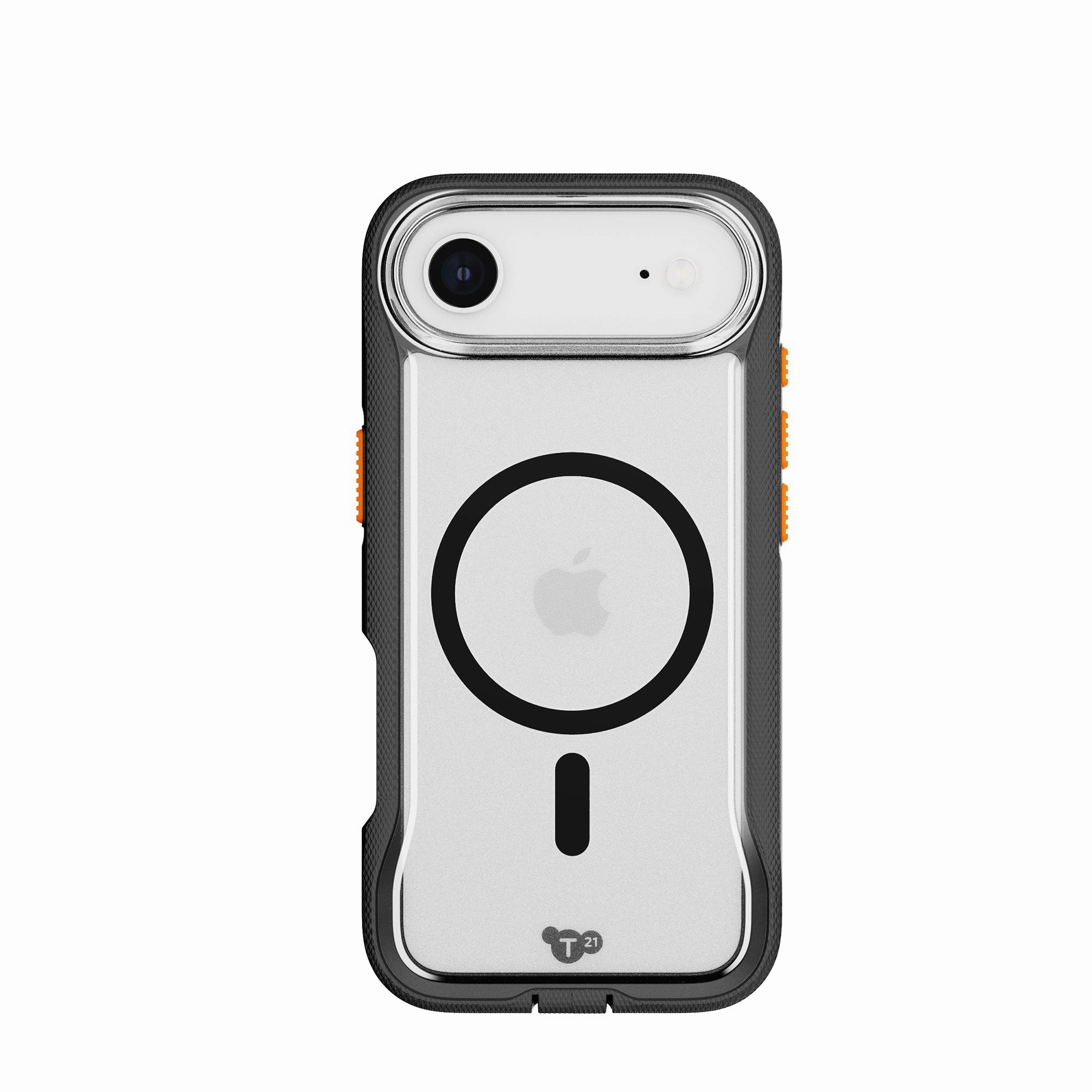 Modern Look Finish Matte Feel Texture EvoPro MagSafe - Apple iPhone Air Case - Clear/Black