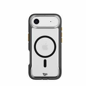 Modern Look Finish Matte Feel Texture EvoPro MagSafe - Apple iPhone Air Case - Clear/Black