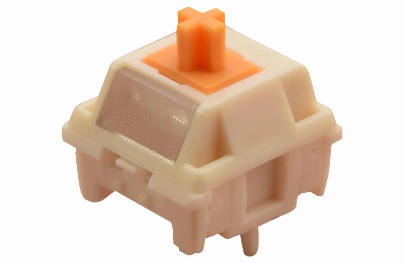 HMX CITRUS SILVER V2 LINEAR SWITCH FACTORY LUBED (10PCS) Mechanical Keyboard Modding OEM Profile