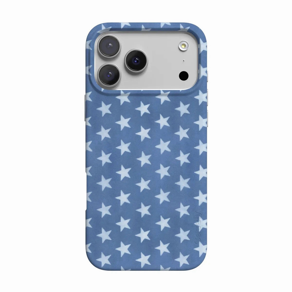 Compact Shape Impact Resistant Coastal Blues | Denim Stars Case