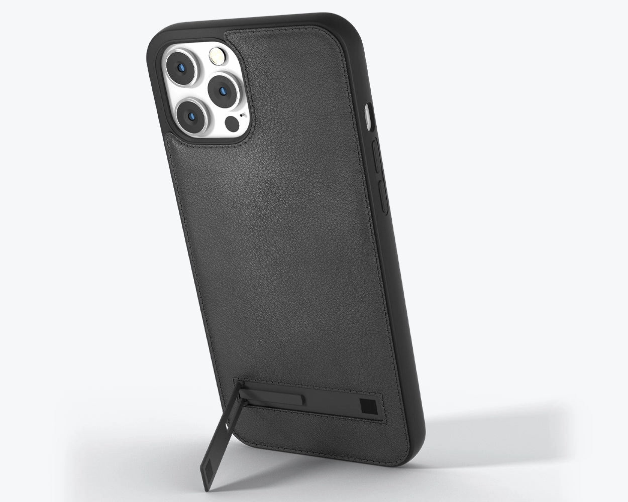 Unisex Design Premium Surface Apple iPhone 12 Pro Max - Metro Leather Phone Case