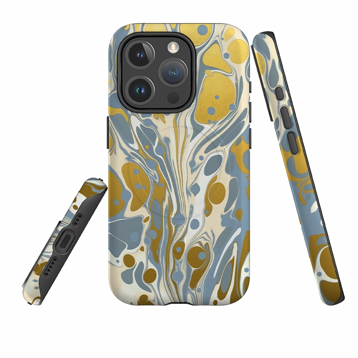 Ultra Thin Transparent Edge iPhone MagSafe Tough Case -  Mariner