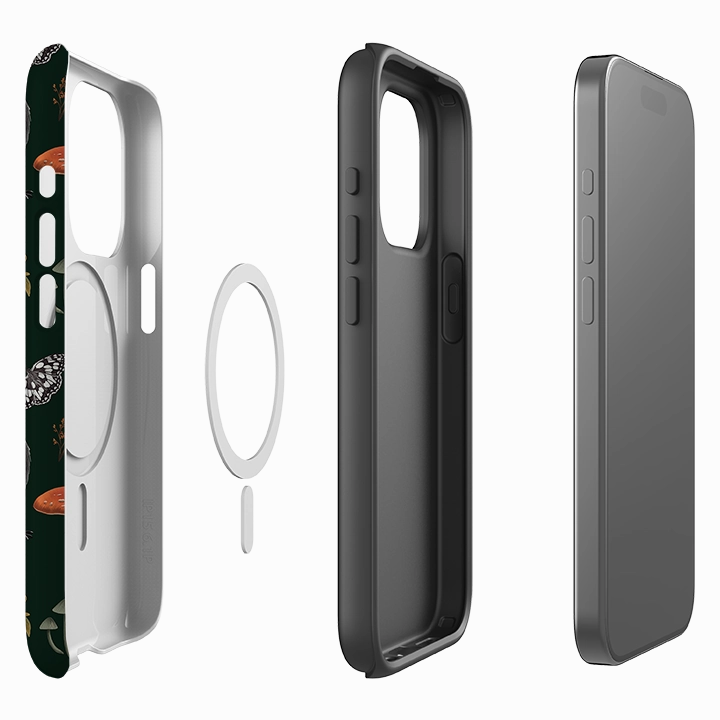 iPhone MagSafe Tough Case -  Halloween Pattern I By Anna Stead Gloss Layer Finish Rugged Build Texture