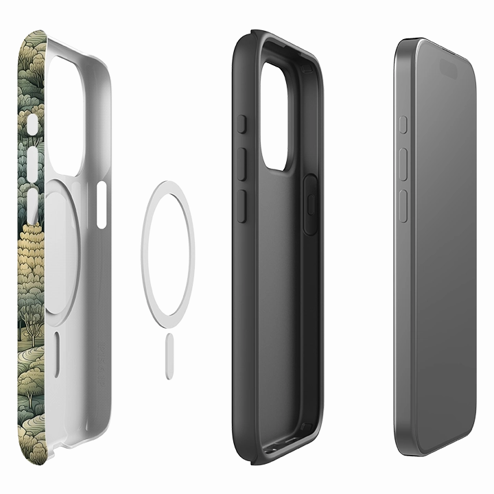 iPhone MagSafe Tough Case - Countryscapes IV Stylish grip