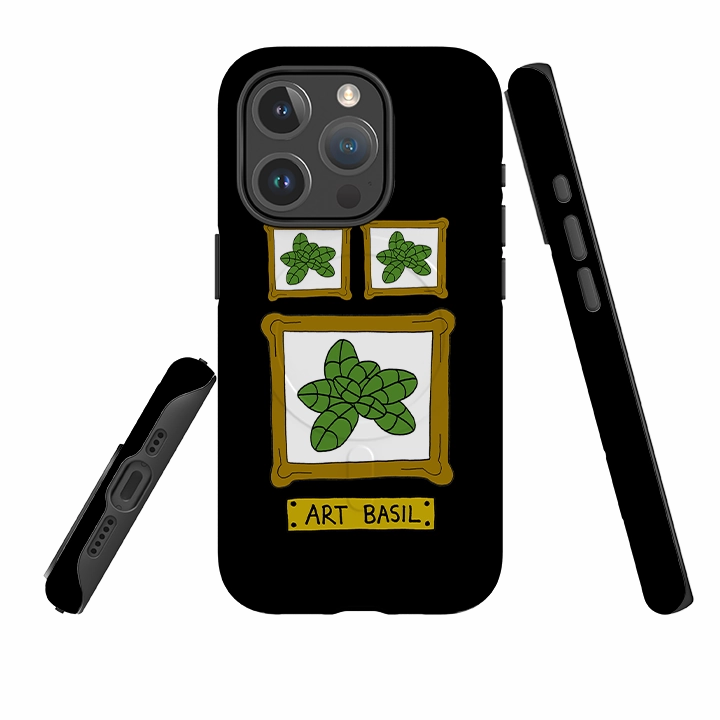 Comfort Design iPhone MagSafe Tough Case - Art Basil By Angelica Hicks