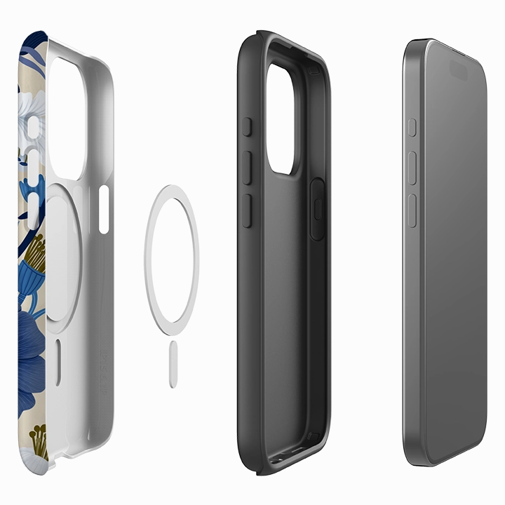 Elegant Design Layer iPhone MagSafe Tough Case -  Hera II By Nina Pace