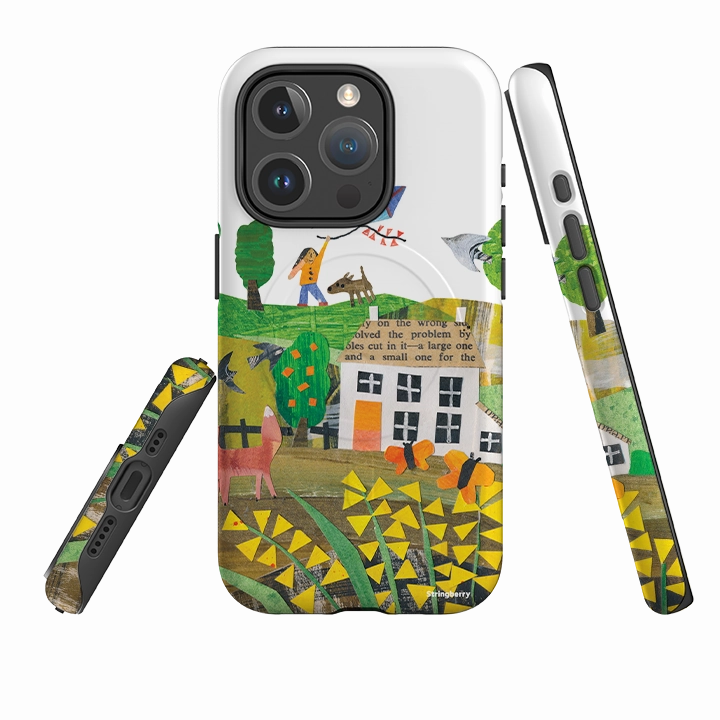 Stylish Detail iPhone MagSafe Tough Case - Countryscape III By Tracey English