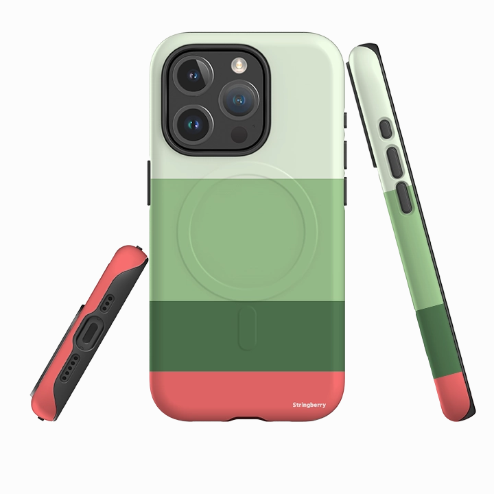 Soft Layer Texture iPhone MagSafe Tough Case -  Rome Chroma