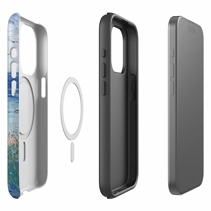 iPhone MagSafe Tough Case - Beach Path By Mary Stubberfield Durable Edge Finish