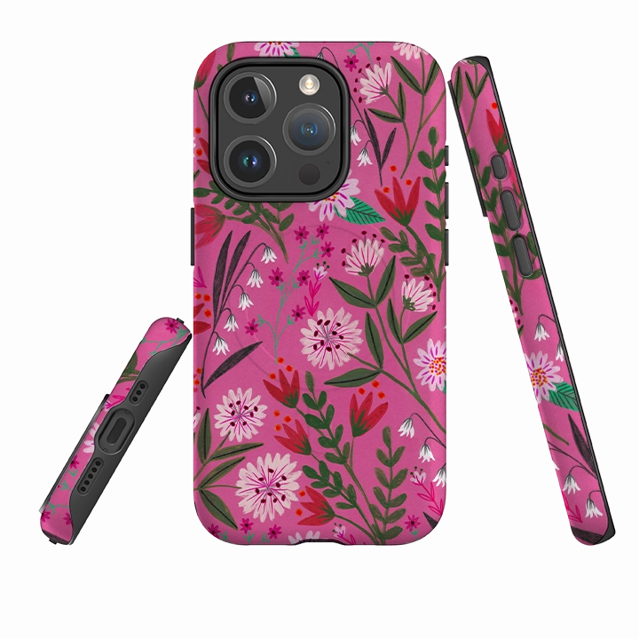 Luxury Grip iPhone MagSafe Tough Case -  Pink Sunset By Lee Foster Wilson