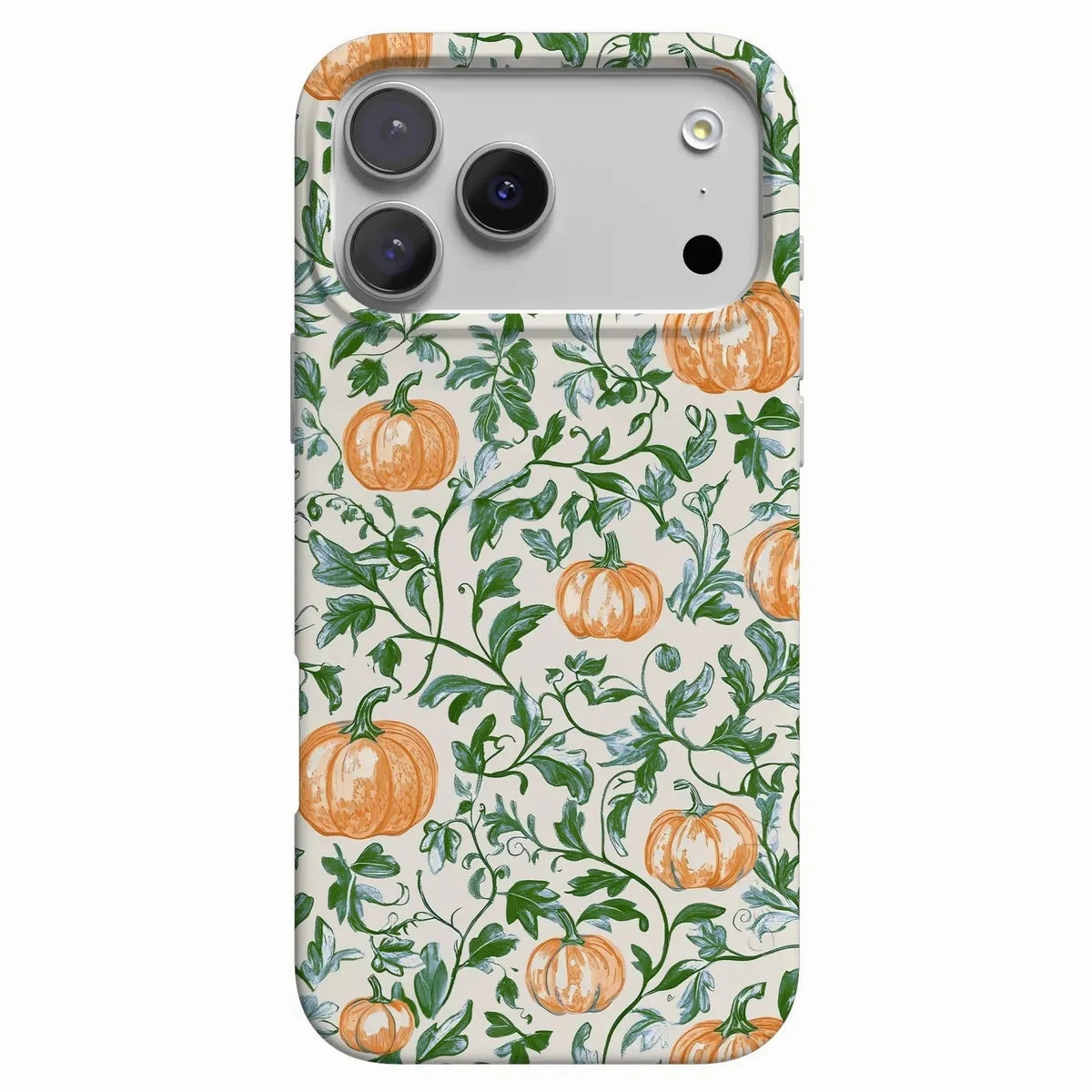 Textured Finish Ultra Thin Pumpkin Patch | Green Vines Case
