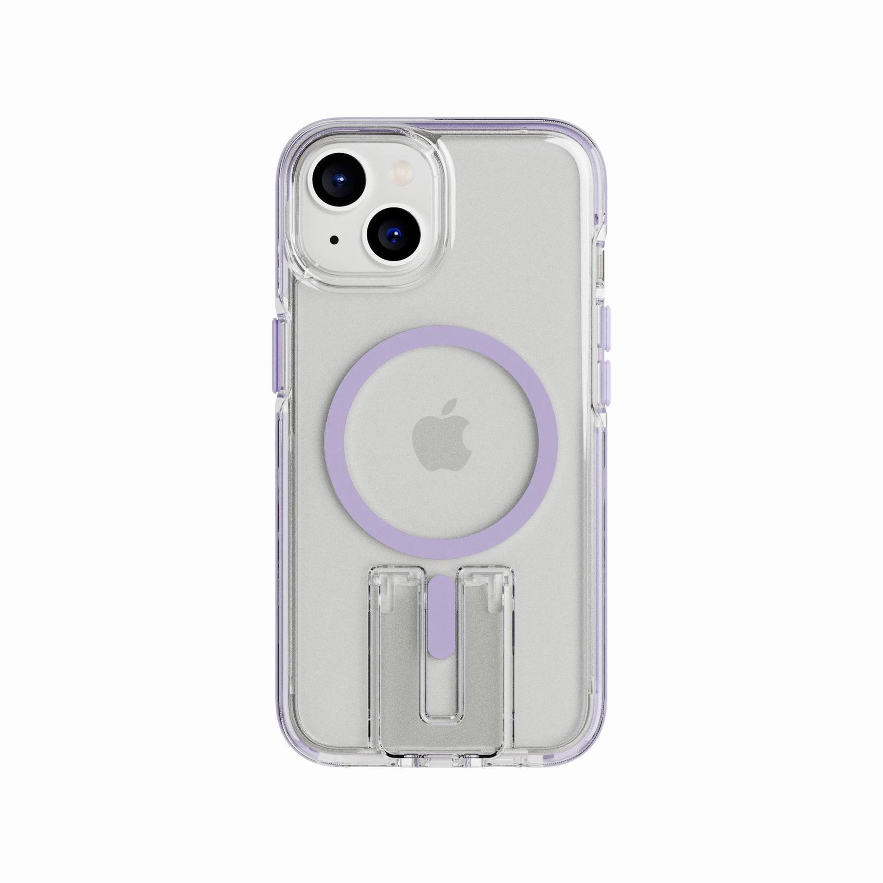 EvoCrystal Kick - Apple iPhone 14 Case MagSafe Compatible - Lilac daily accessory Color Gradient