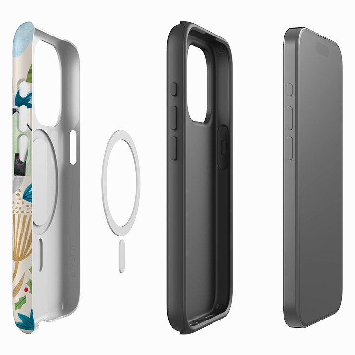 iPhone MagSafe Tough Case - Xmas Presents By Tracey English Fashion Choice Soft Material