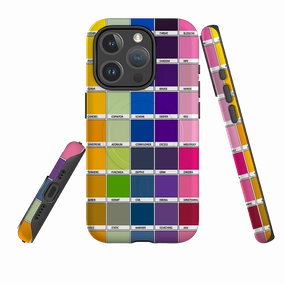 Flexible structure iPhone MagSafe Tough Case -  Multi Chromology By Kitty Joseph