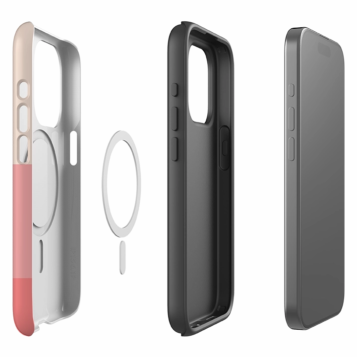 iPhone MagSafe Tough Case -  Big Bow Chroma III Flexible Layer Design