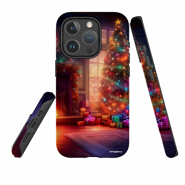 iPhone MagSafe Tough Case -  Holly Jolly Christmas III Modern Form