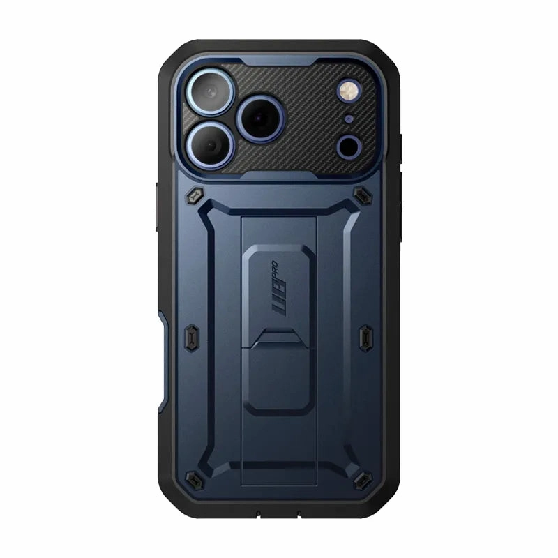 UB PRO Series iPhone 17 Pro Max Camera Control Button Phone Case - Azure Marble finish Minimal Style