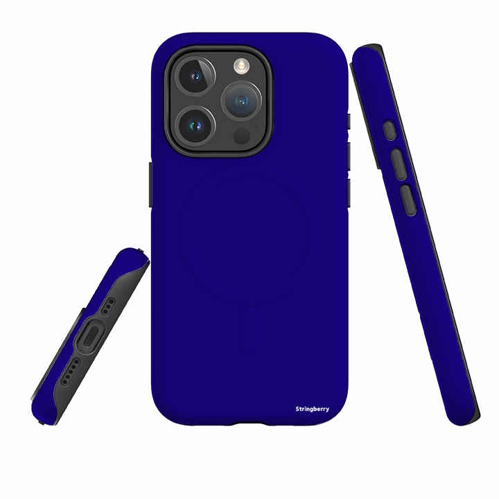 iPhone MagSafe Tough Case -  Hanoi Blue Strong Texture