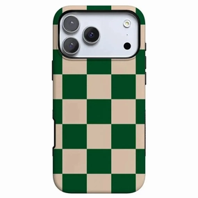 Fit Check | Green Checkerboard Case Flexible Surface Texture