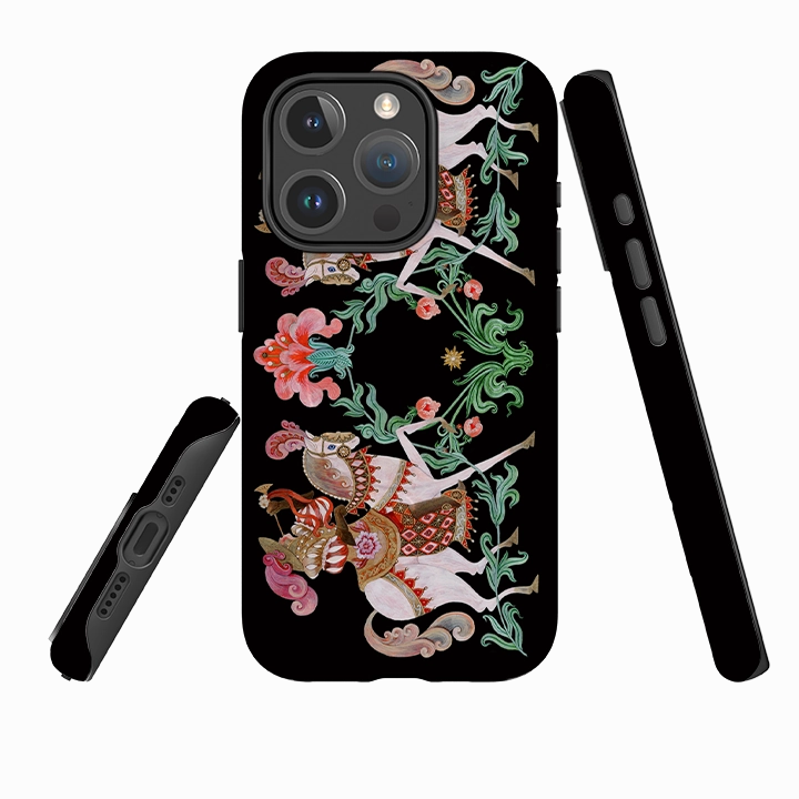 Premium Build iPhone MagSafe Tough Case - Eleven Pipers Piping By Maria Matos