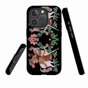 Premium Build iPhone MagSafe Tough Case - Eleven Pipers Piping By Maria Matos