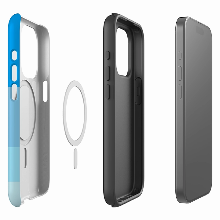 Premium Form Protective Texture Layer iPhone MagSafe Tough Case -  Toronto Chroma
