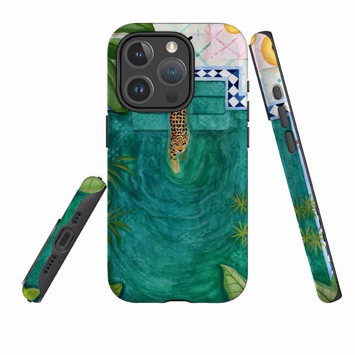 Refined Style Matte Layer iPhone MagSafe Tough Case - Riad Tiger By Bex Parkin